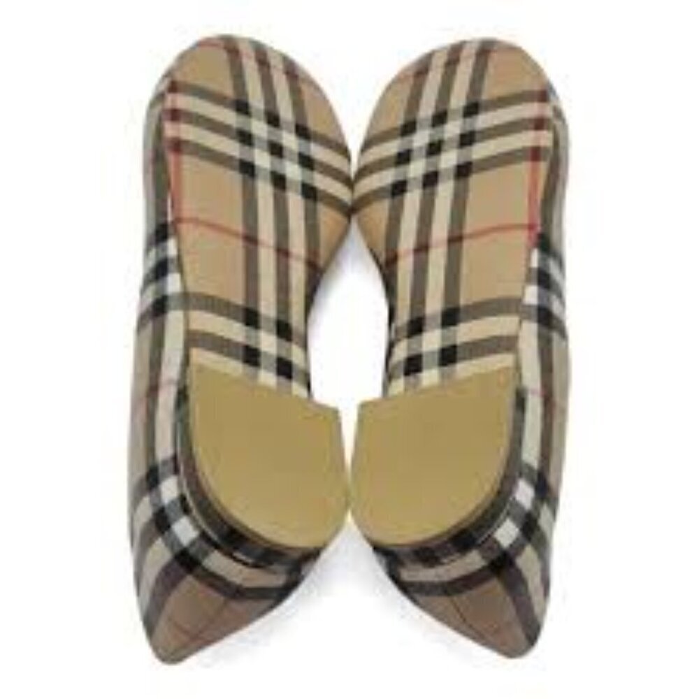 Burberry Women's Joy Vintage Check Ballerina Flats, size 40, Excellent condition - Picture 4 of 5